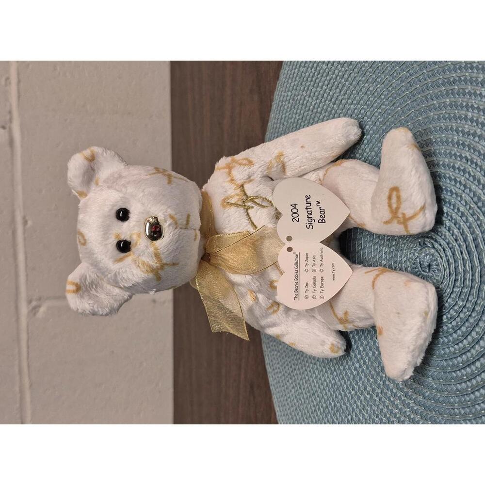 2004 Signature Beanie Baby Bear by Ty Inc.